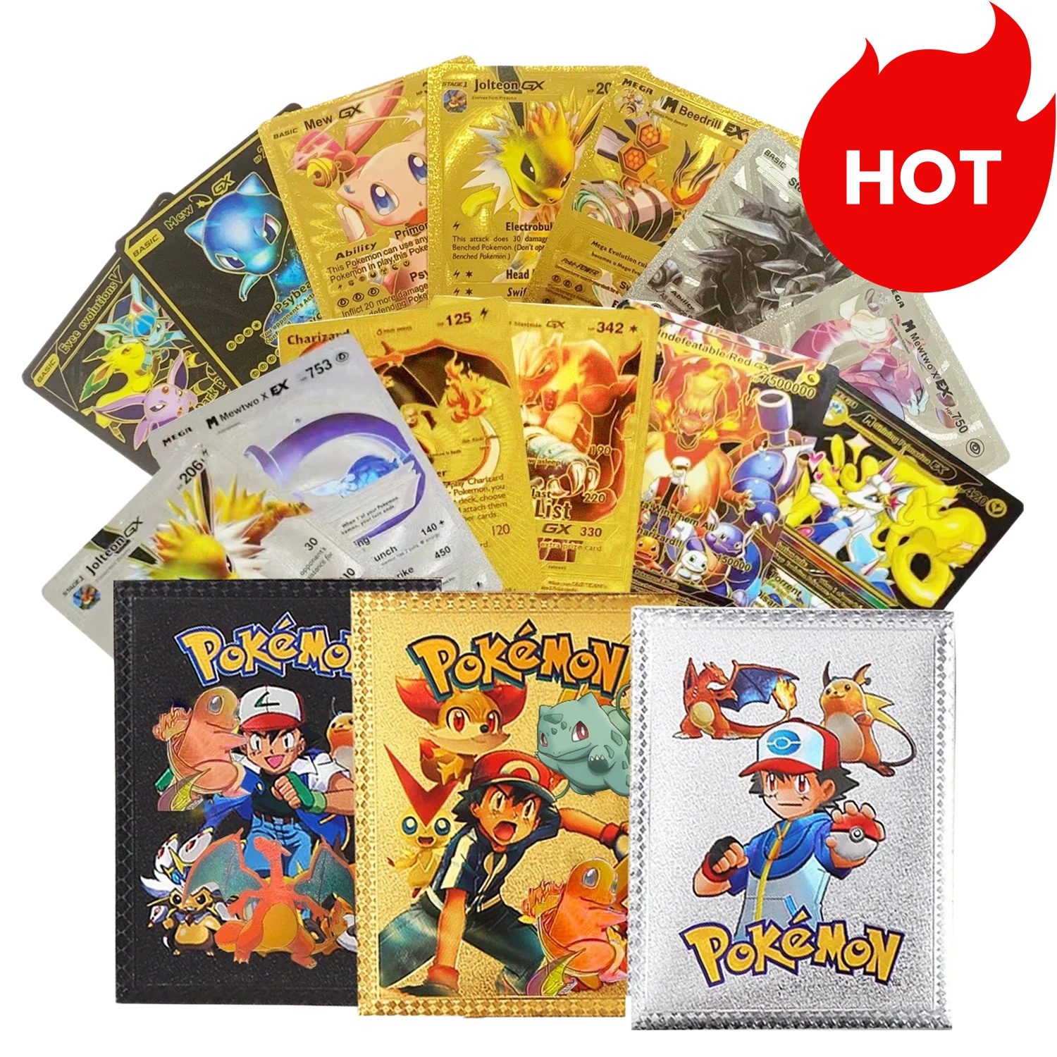 Card Game Kids - Pokemon Card New Box Gold Silver