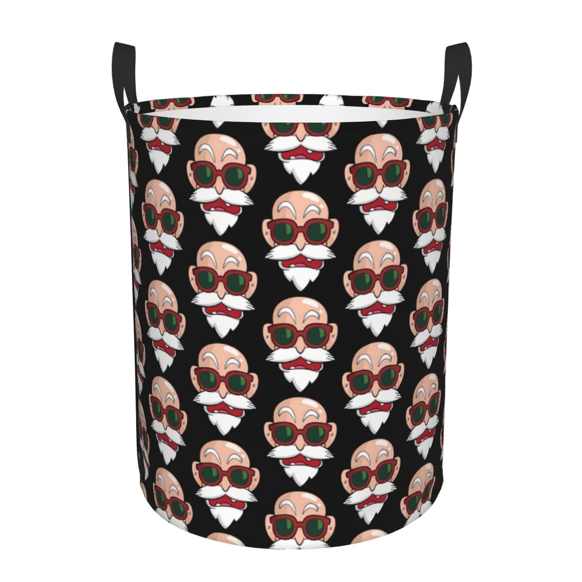 Kids Toys Basket - Custom Masters Roshis Cartoon Laundry Hamper