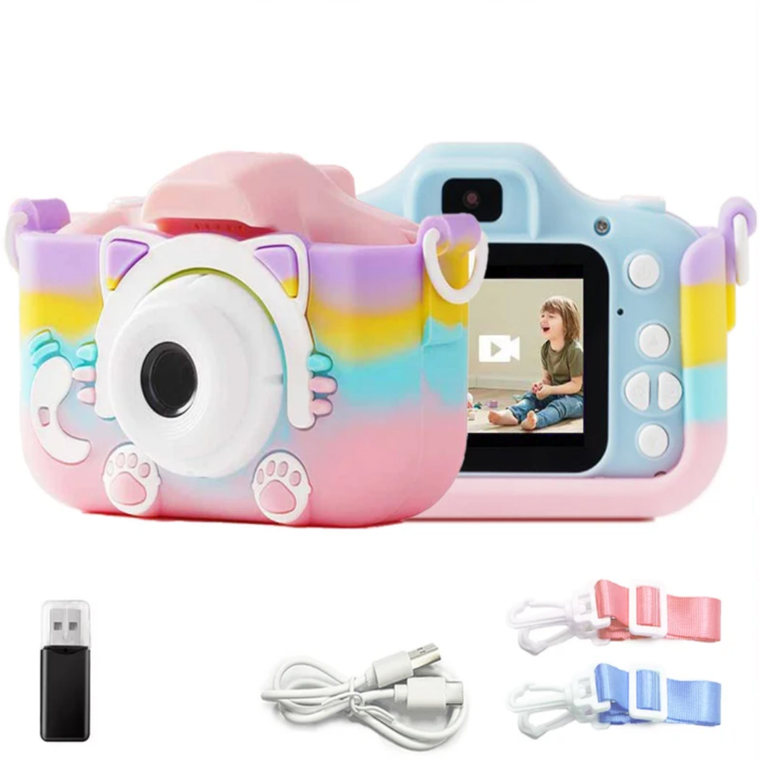 Kids Toys Top View - Kids Camera Toys HD 1080P Cat