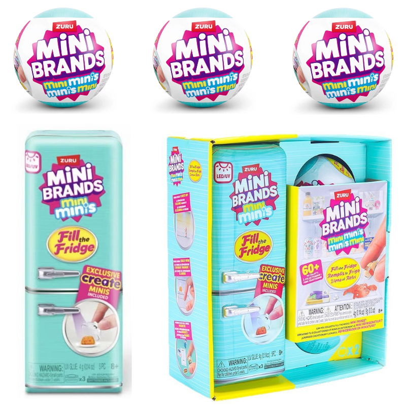 Kids Toys Brand - Zuru Mini Brands Fridge Blind Box: