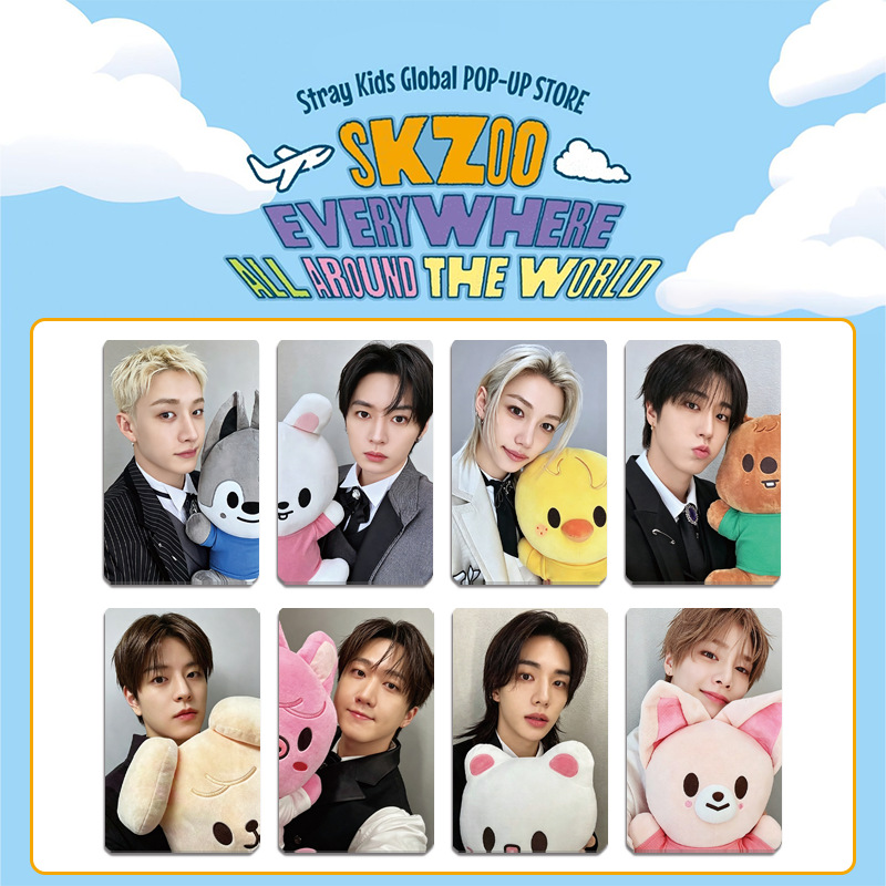 Card Game Kids - Latest 8 Stray Kids Skzoo New