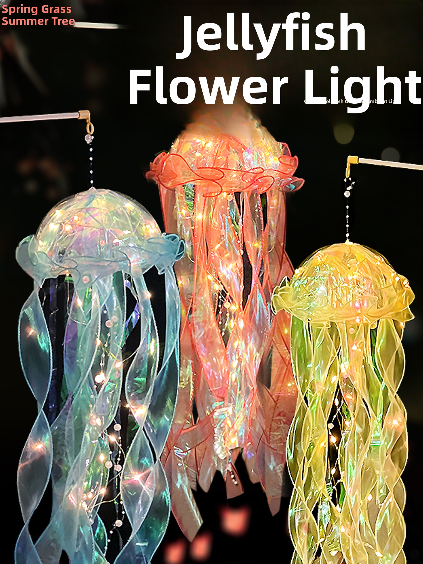 Glow In Dark Stars - Children's DIY Handmade Glow-in-the-dark Jellyfish Lantern