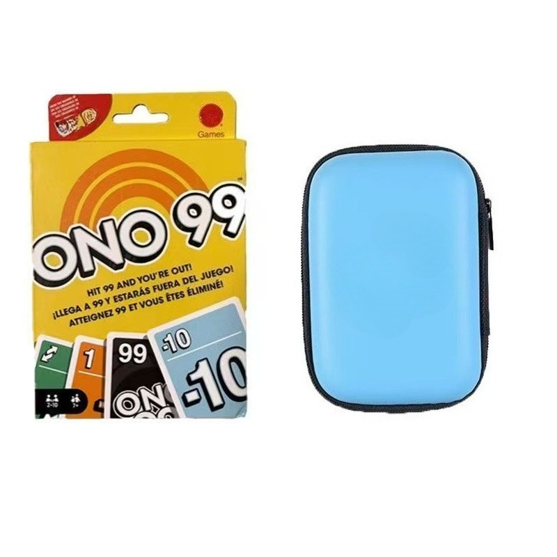 Card Game Kids - ONO99 Matching Cards Travel Zipper Case
