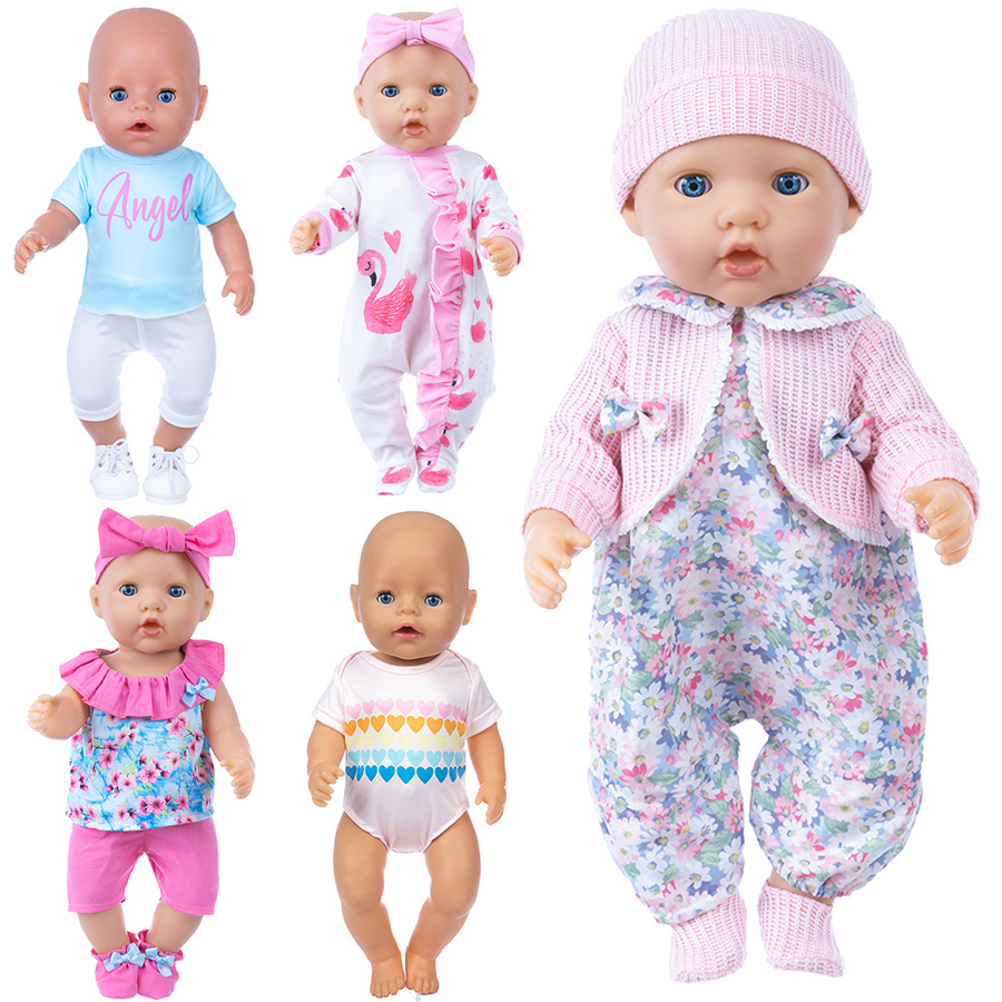 Kids Toys New Born - Doll Clothes for 18inch Reborn Doll