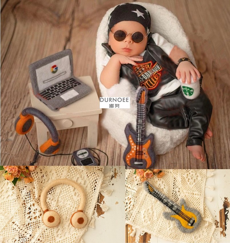 Wool Felt Doll Newborn Photogr - Kids Toys New Born recensione e prezzo