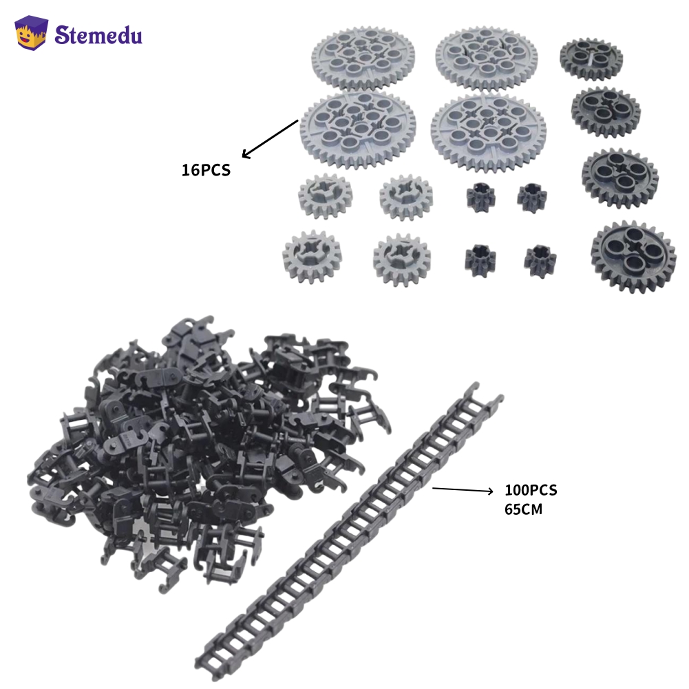 16PCS MOC Building Blocks Toot - Toy Train Track Set recensione e prezzo