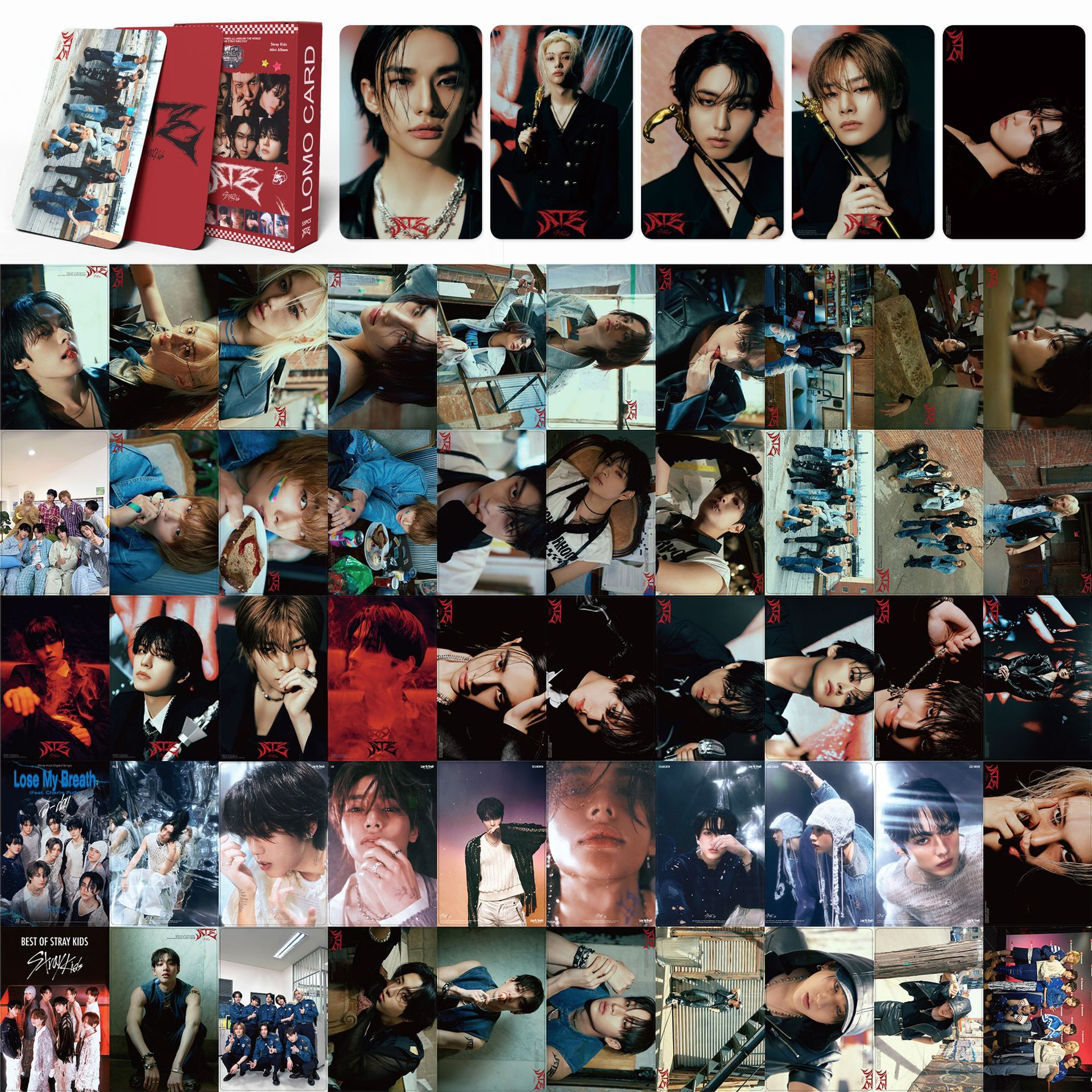 SKZOO KPOP 55pcs Stray Kids av - Card Game Kids recensione e prezzo