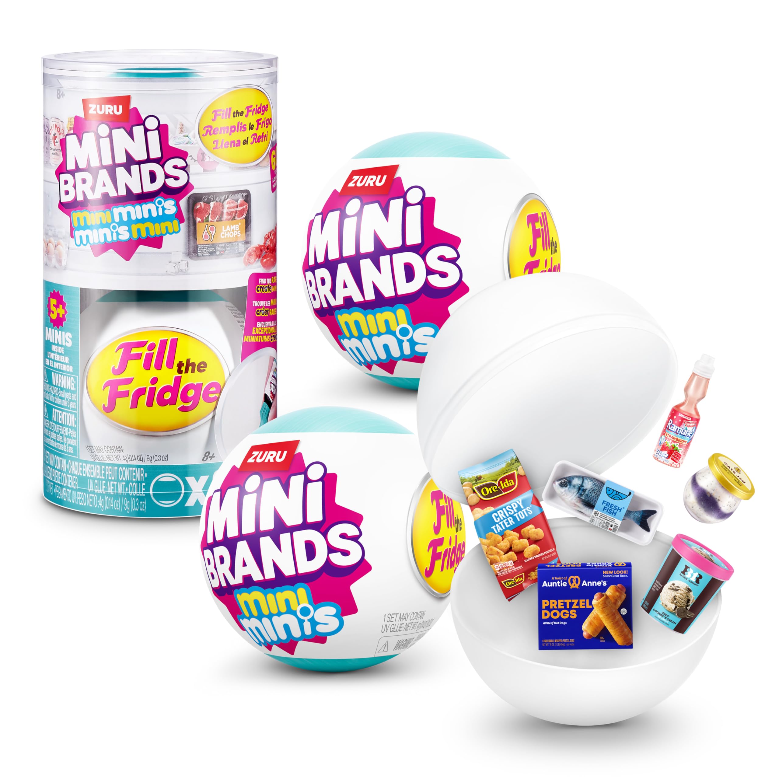 Mini Brands Fridge Mystery Bal - Kids Toys Kitchen recensione e prezzo