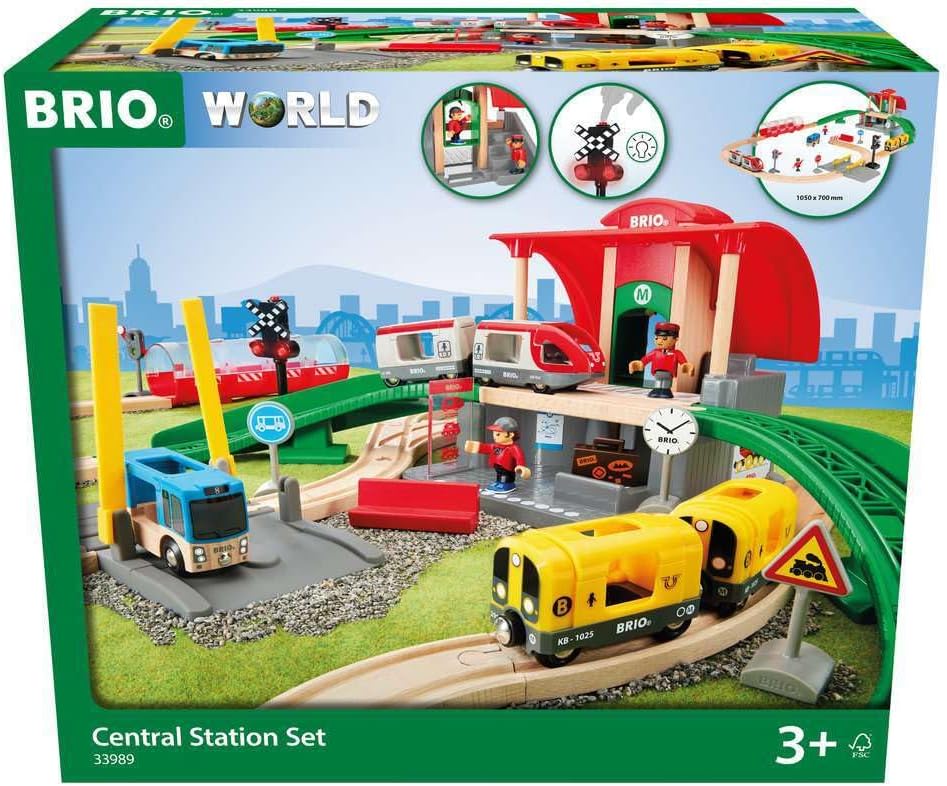 Central Station Set - Interact - Toy Train Track Set recensione e prezzo