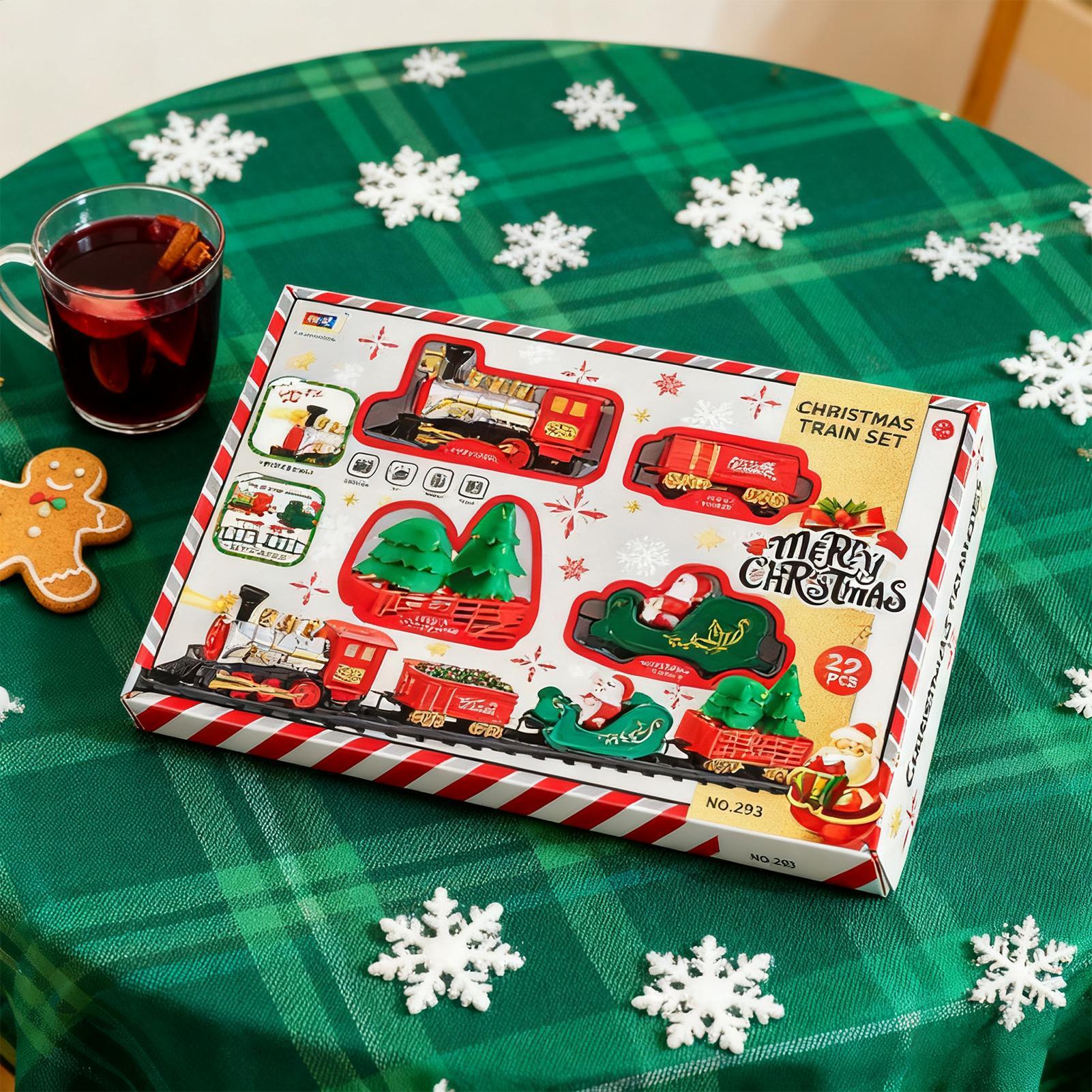 Christmas Train With Light And - Toy Train Track Set recensione e prezzo