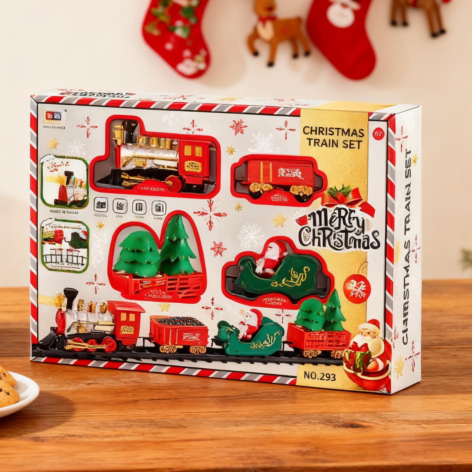 Christmas Train With Light And - Toy Train Track Set recensione e prezzo
