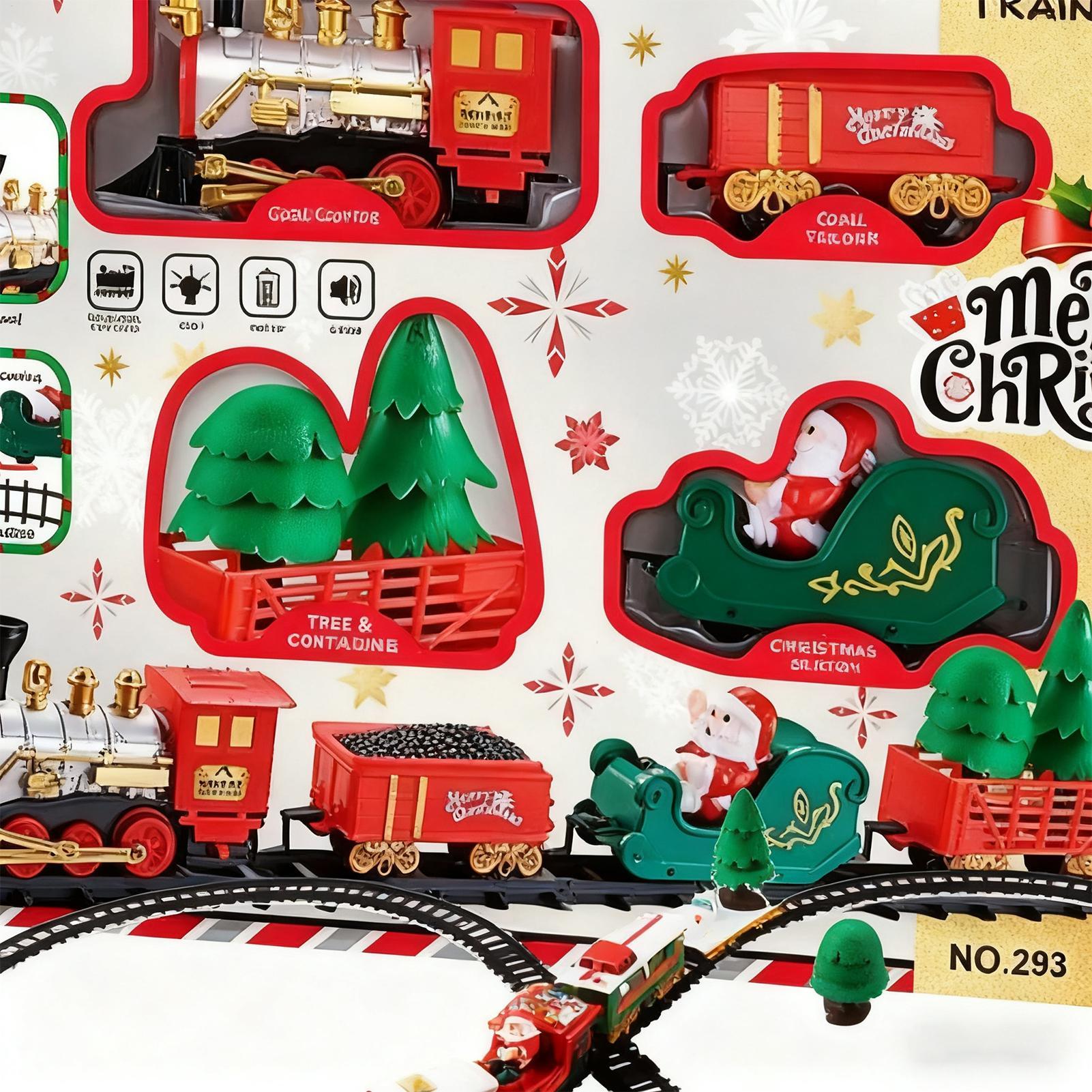 Christmas Train With Light And - Toy Train Track Set recensione e prezzo