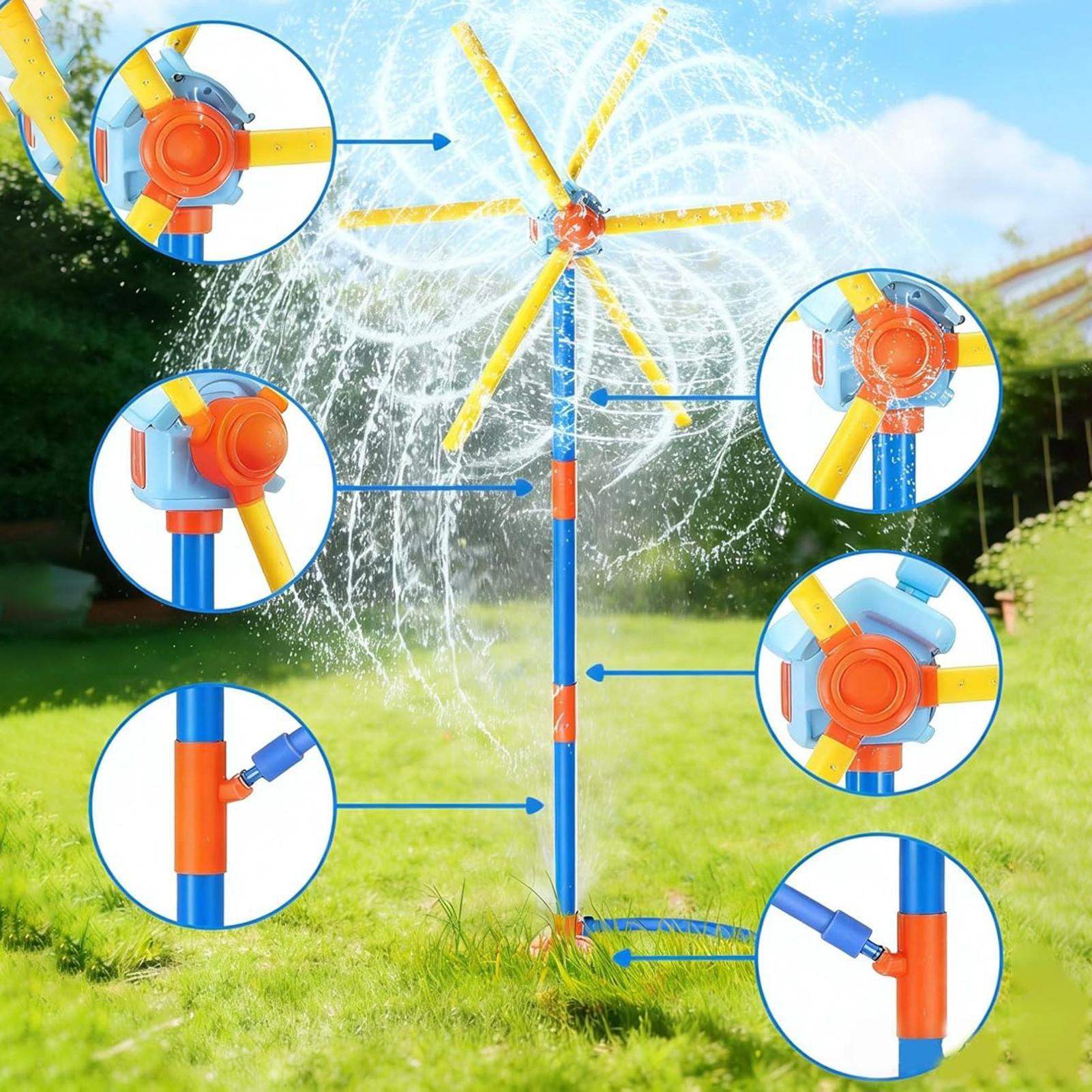 Kids Sprinkler Windmill Fun Sp - Kids Yard Toys recensione e prezzo