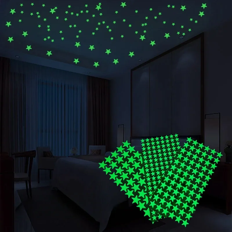 Luminous Wall Stickers for Kid - Glow In Dark Stars recensione e prezzo