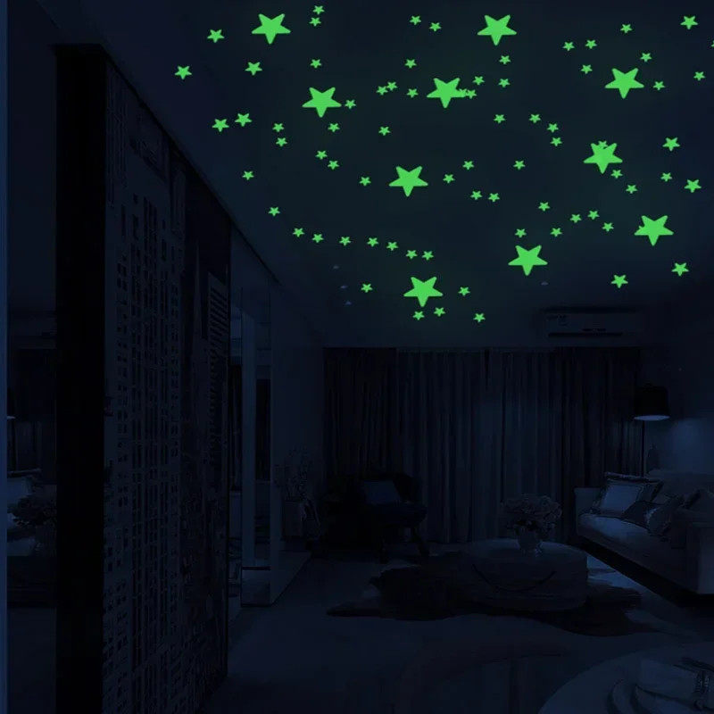 Luminous Wall Stickers for Kid - Glow In Dark Stars recensione e prezzo
