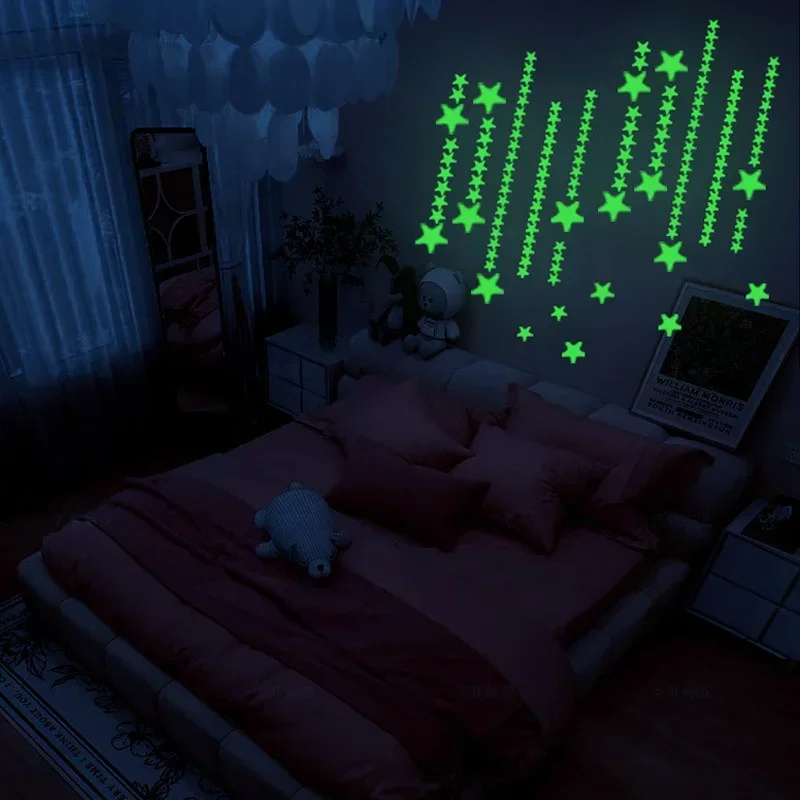 Luminous Wall Stickers for Kid - Glow In Dark Stars recensione e prezzo