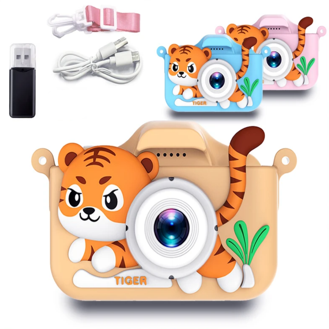 Kids Mini Camera Cartoon Tiger - Kids Toys Top View recensione e prezzo