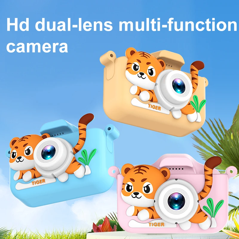 Kids Mini Camera Cartoon Tiger - Kids Toys Top View recensione e prezzo