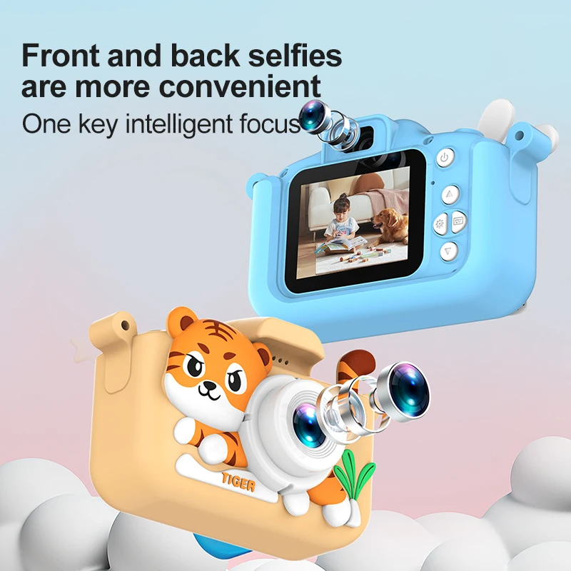 Kids Mini Camera Cartoon Tiger - Kids Toys Top View recensione e prezzo