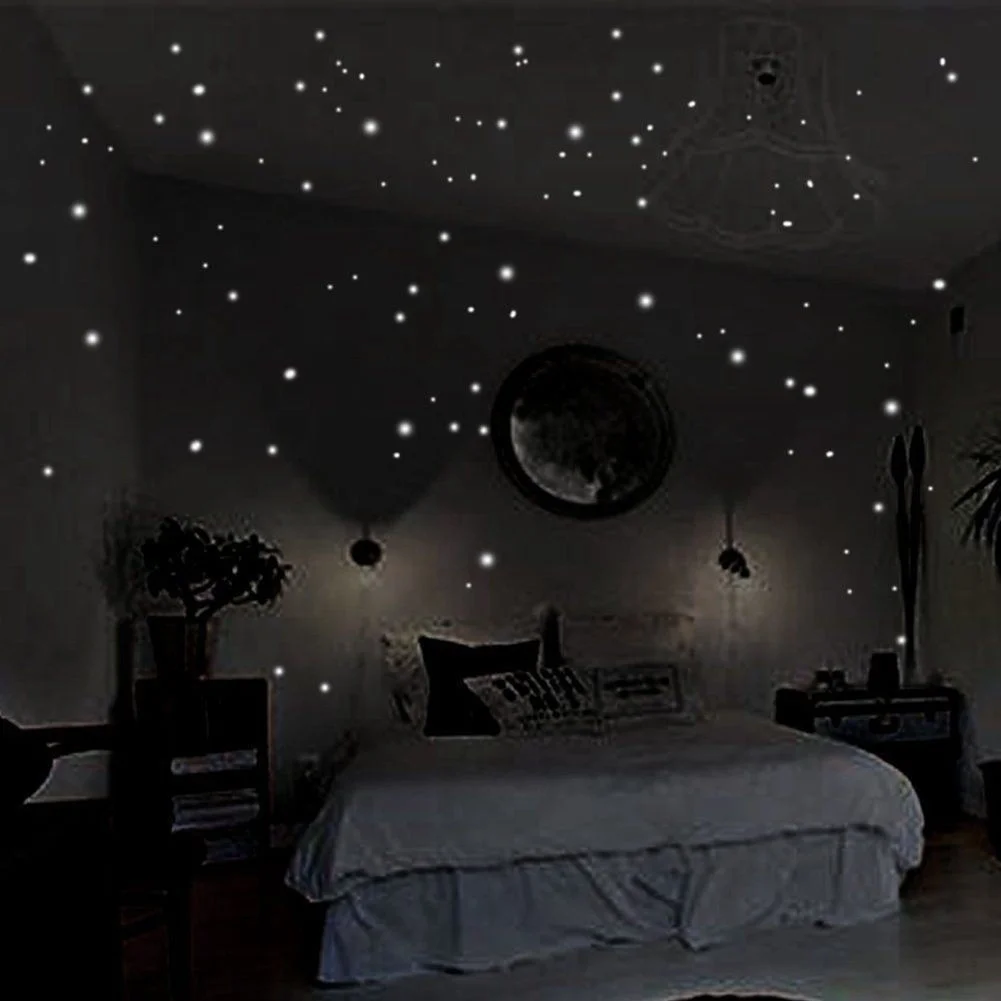 407 Pcs Wall Stickers Wall Dec - Glow In Dark Stars recensione e prezzo
