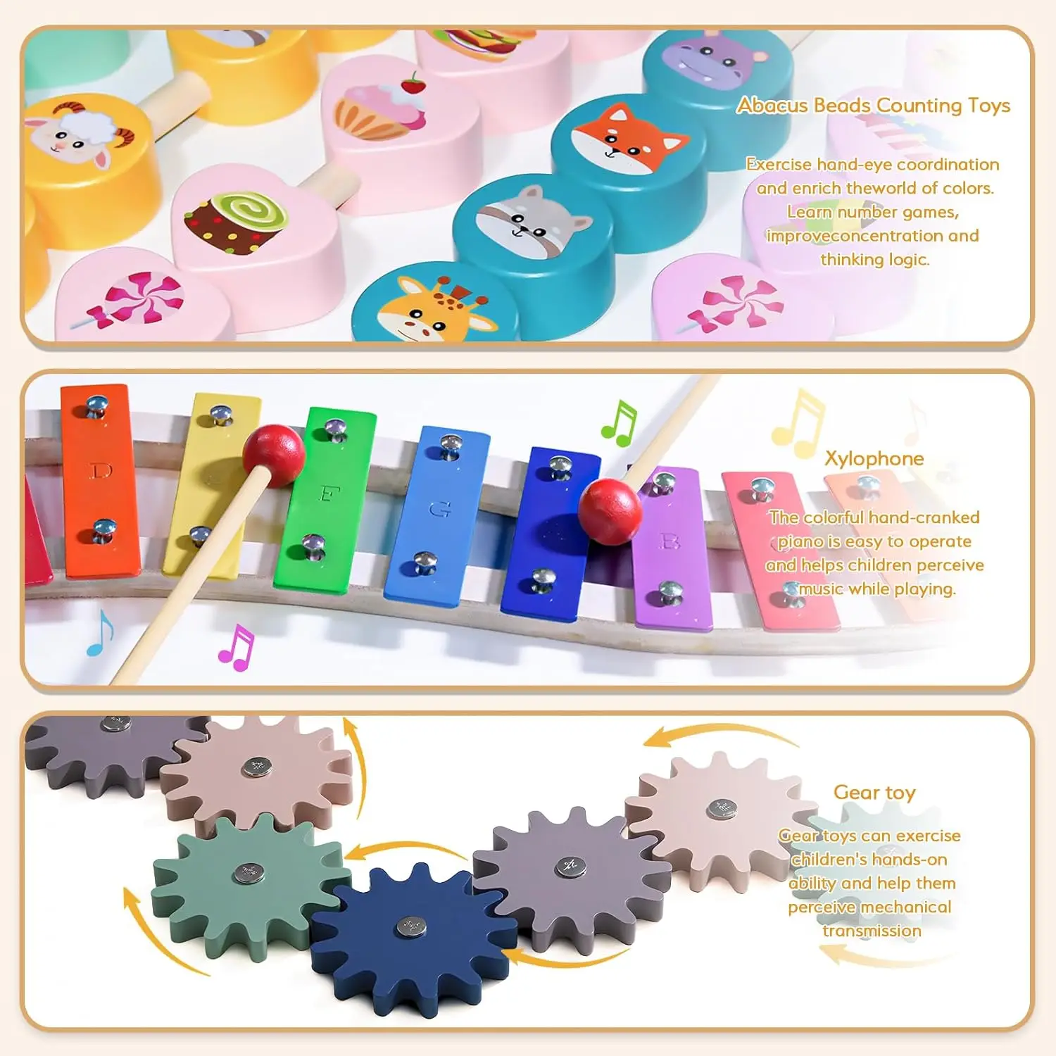 Adjustable Multi Shape Wooden  - Kids Yard Toys recensione e prezzo