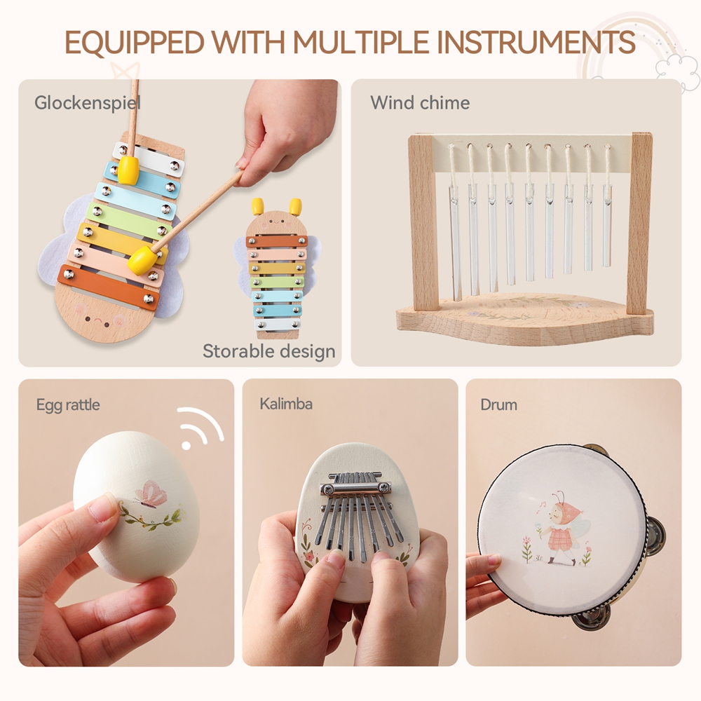 Music Toys Baby Wooden Montess - Kids Toys Xylophone recensione e prezzo