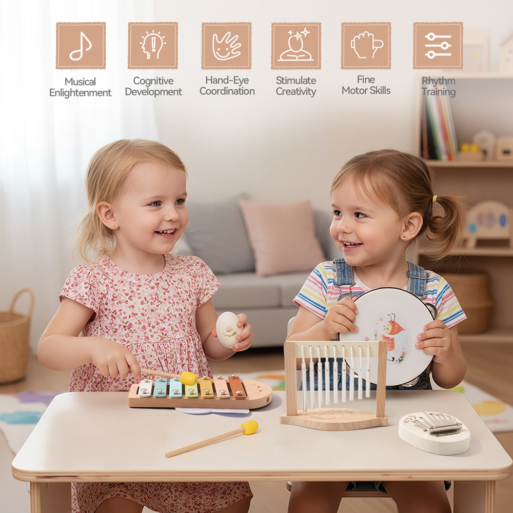 Music Toys Baby Wooden Montess - Kids Toys Xylophone recensione e prezzo