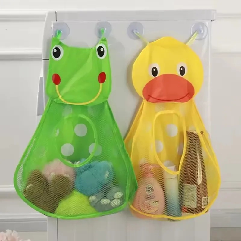Baby Bathroom Mesh Bag Cartoon - Kids Toys Basket recensione e prezzo