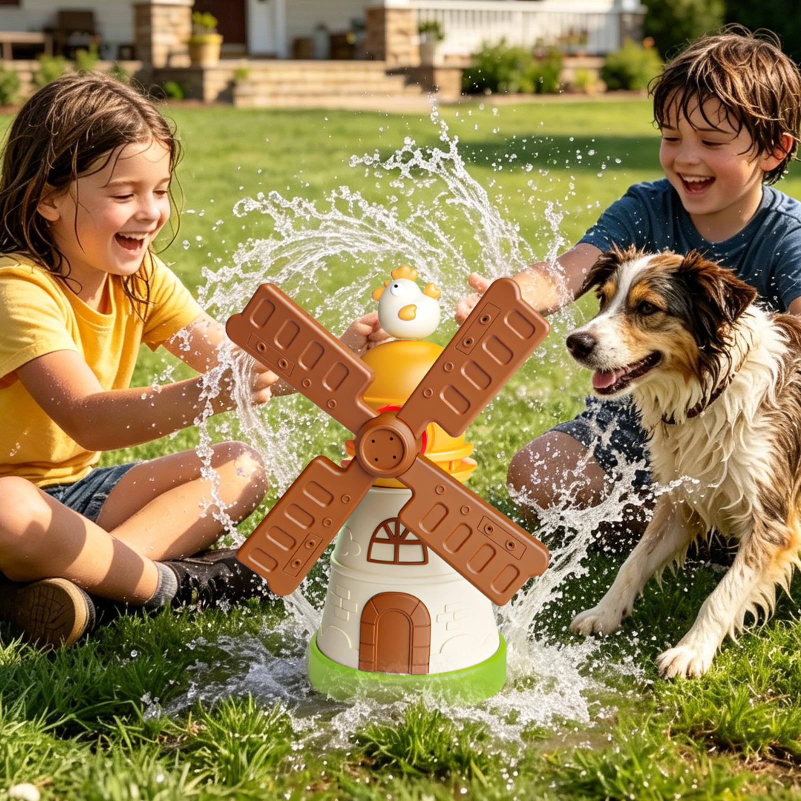 Kids Windmill Sprinkler Rotati - Kids Yard Toys recensione e prezzo