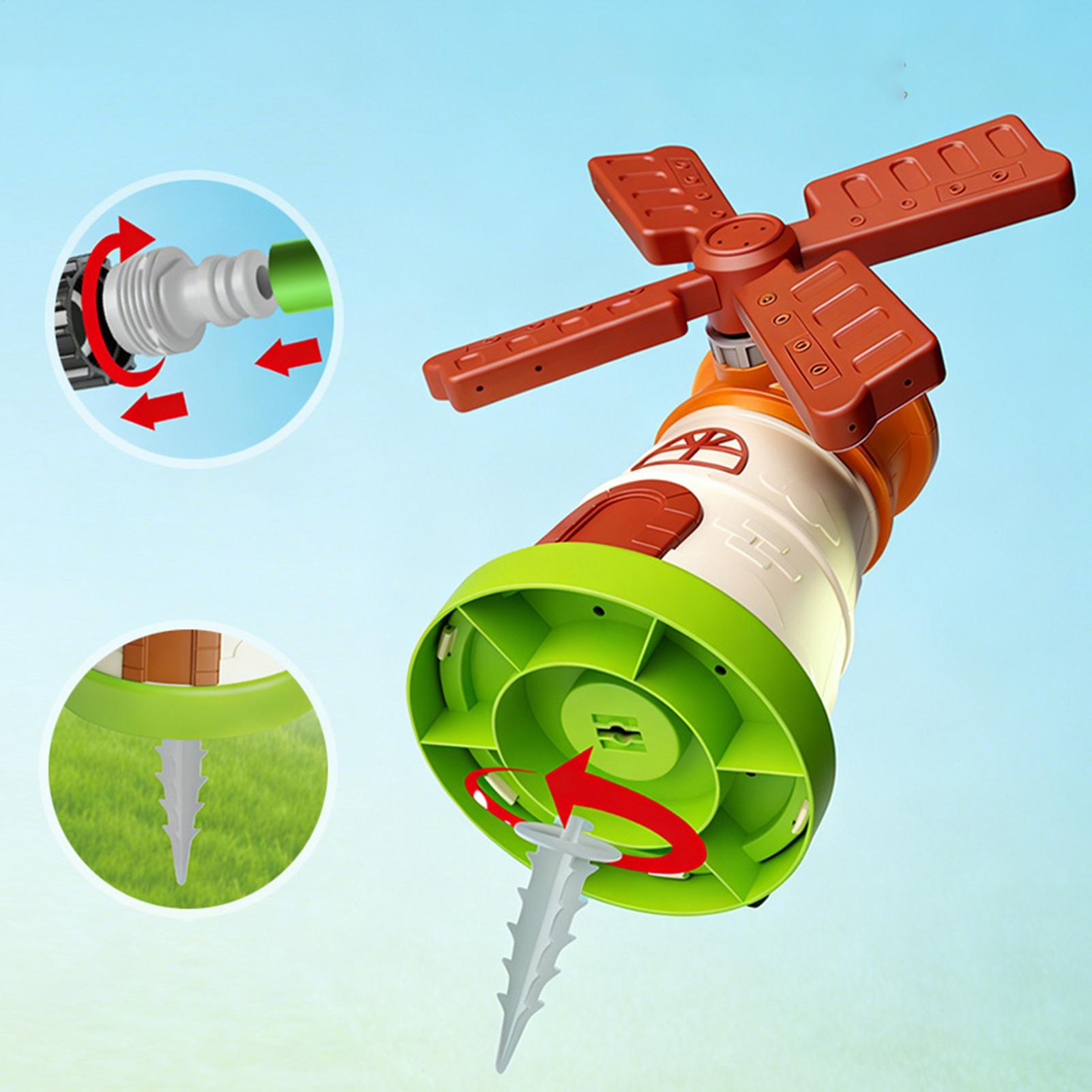 Kids Windmill Sprinkler Rotati - Kids Yard Toys recensione e prezzo