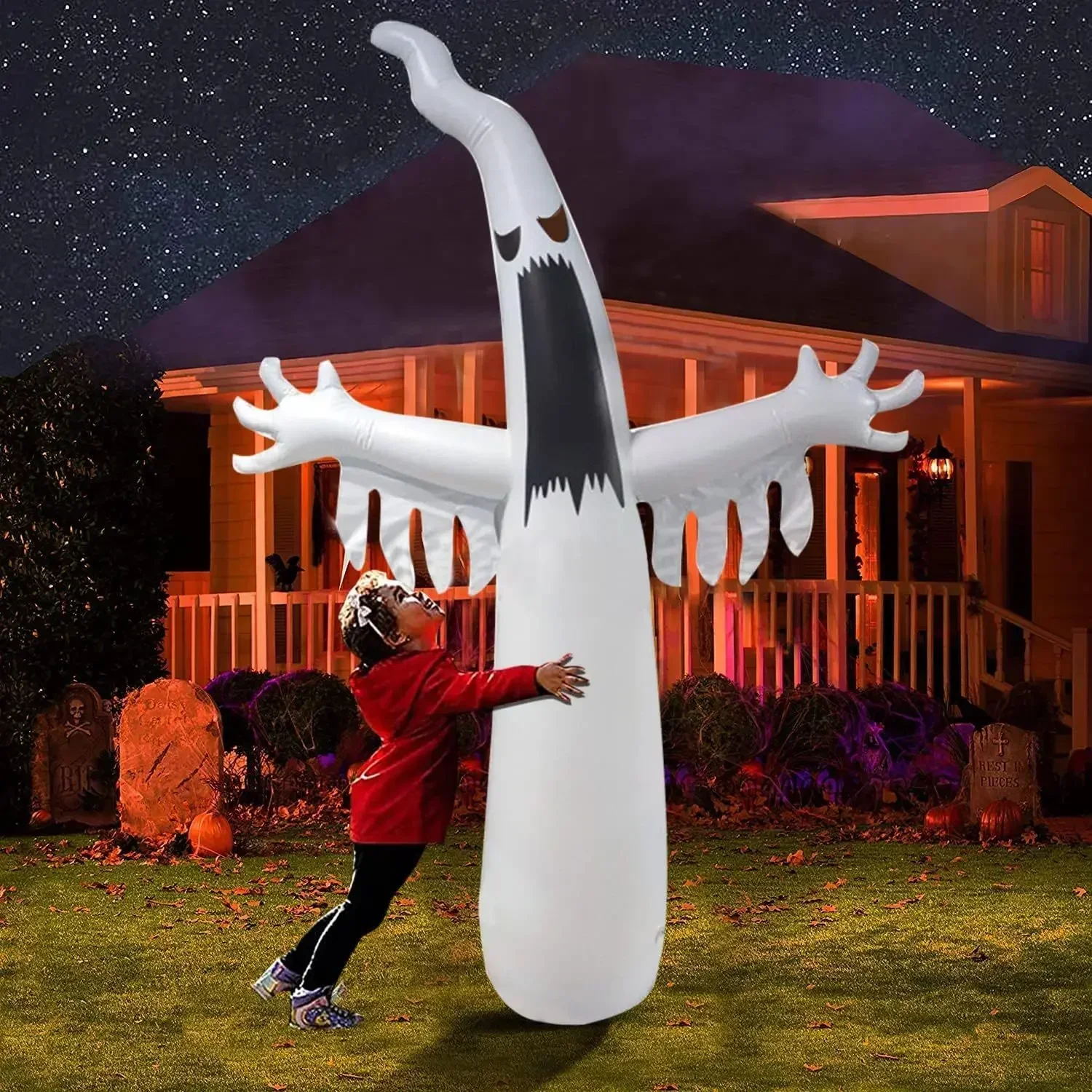Halloween Inflatable Scary Gho - Kids Yard Toys recensione e prezzo