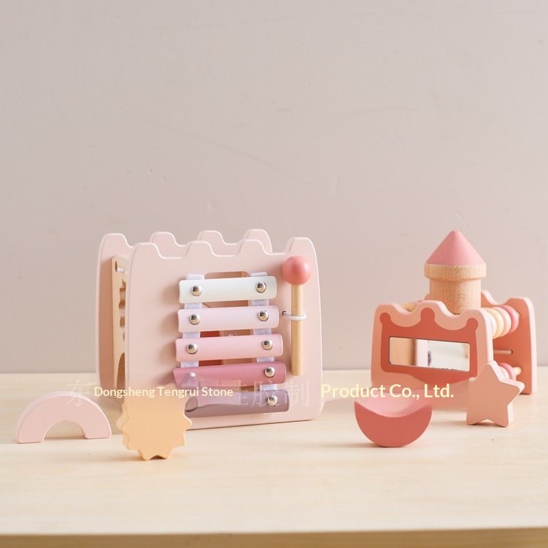 Wooden Castle 5 In 1 Activity  - Kids Toys Xylophone recensione e prezzo