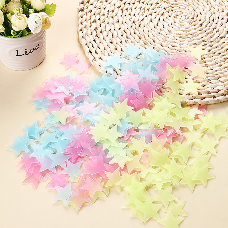 100Pcs Luminous Wall Stickers  - Glow In Dark Stars recensione e prezzo