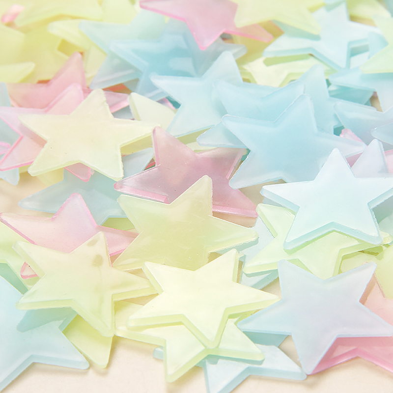 100Pcs Luminous Wall Stickers  - Glow In Dark Stars recensione e prezzo