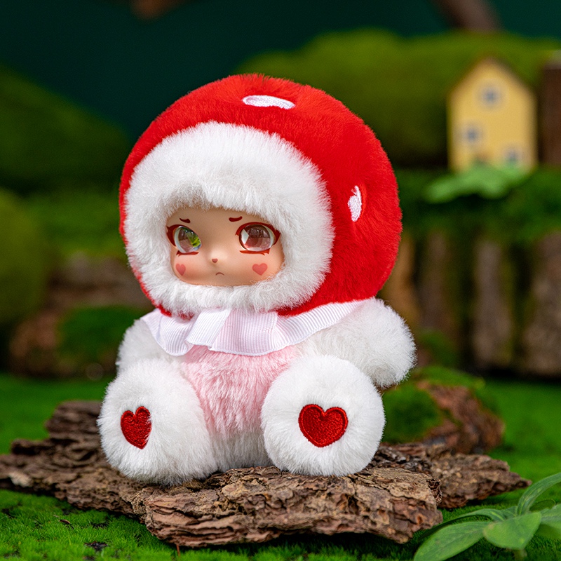 14cm Mushroom Girl Vinyl Plush - Kids Toys Doll recensione e prezzo