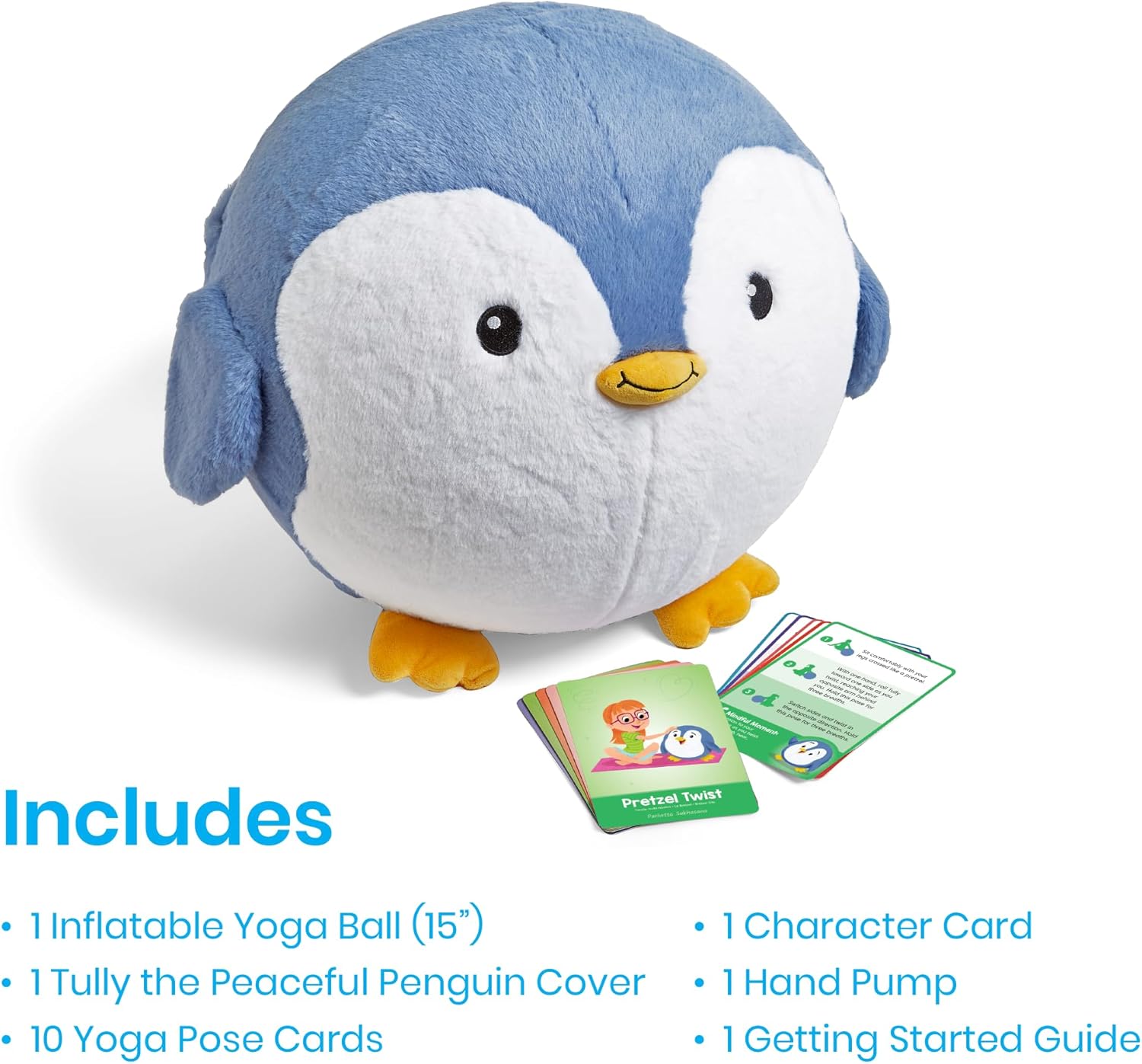 Kids Yoga Ball with Plush Peng - Kids Yoga Toys recensione e prezzo