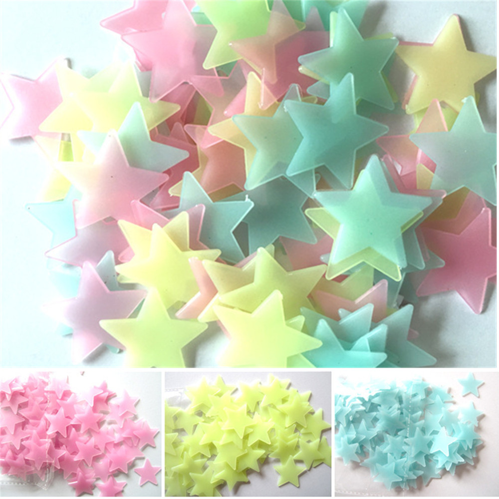 100pcs Fluorescent Glow in the - Glow In Dark Stars recensione e prezzo