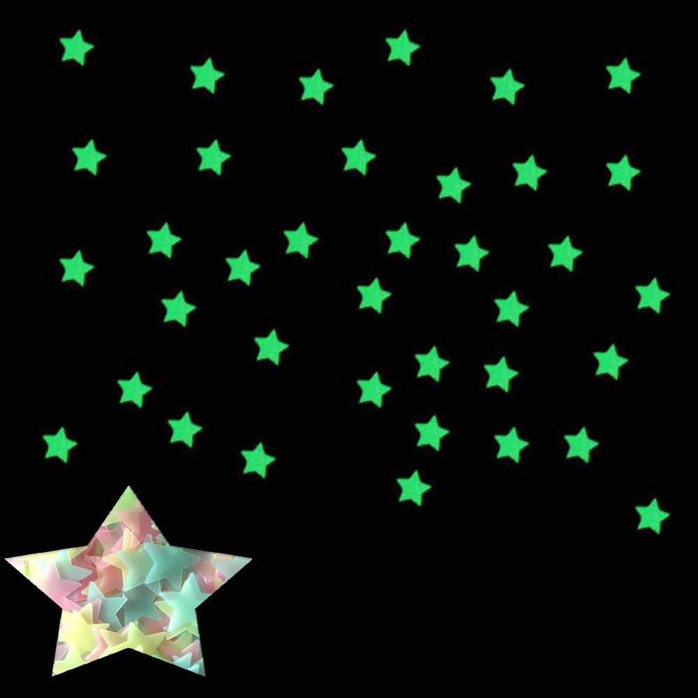 100pcs Fluorescent Glow in the - Glow In Dark Stars recensione e prezzo