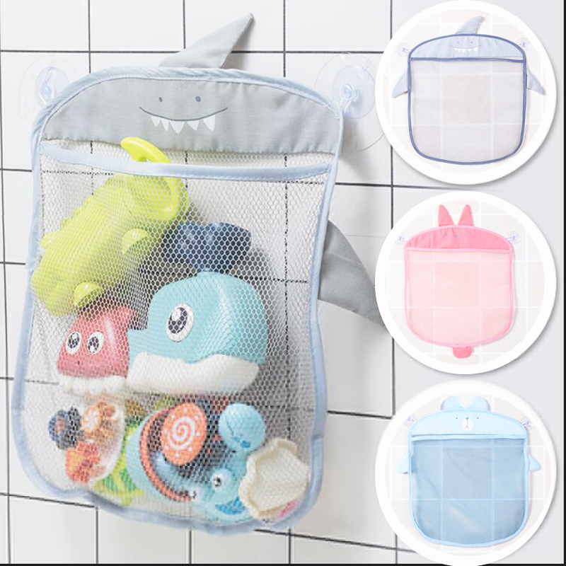 Baby Bathroom Mesh Bag Sucker  - Kids Toys Basket recensione e prezzo