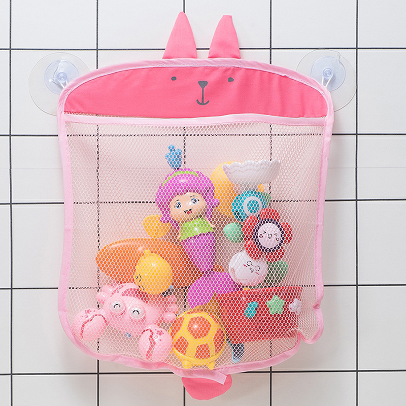 Baby Bathroom Mesh Bag Sucker  - Kids Toys Basket recensione e prezzo