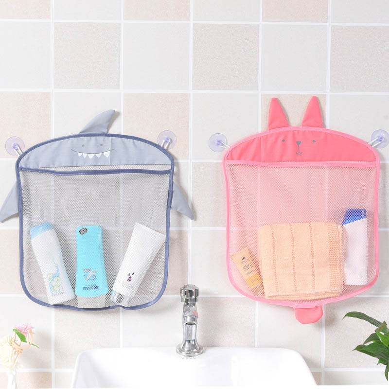 Baby Bathroom Mesh Bag Sucker  - Kids Toys Basket recensione e prezzo