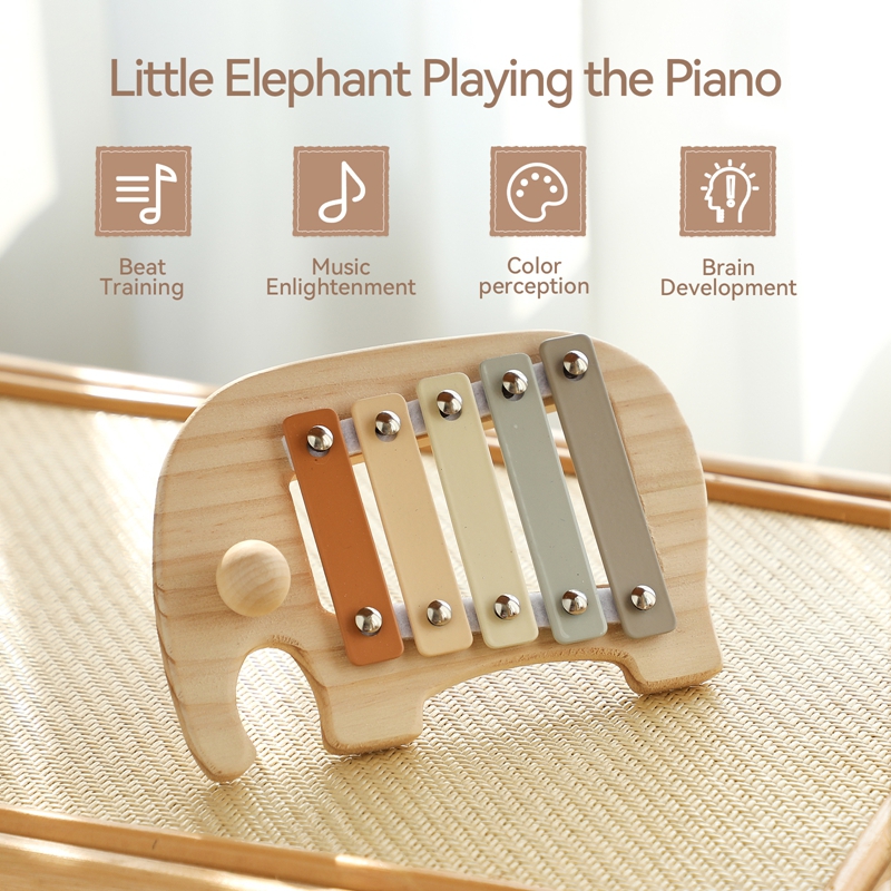 Montessori Wooden 5 Tones Mult - Kids Toys Xylophone recensione e prezzo