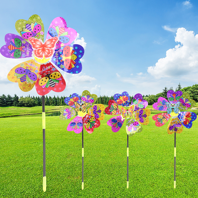 1Pc Colorful Sequin Windmill C - Kids Yard Toys recensione e prezzo