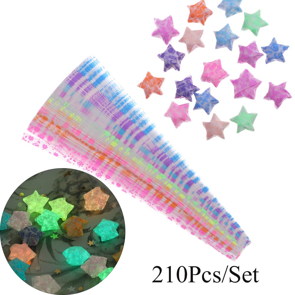 210pcs/lot Glow in Dark Lucky  - Glow In Dark Stars recensione e prezzo