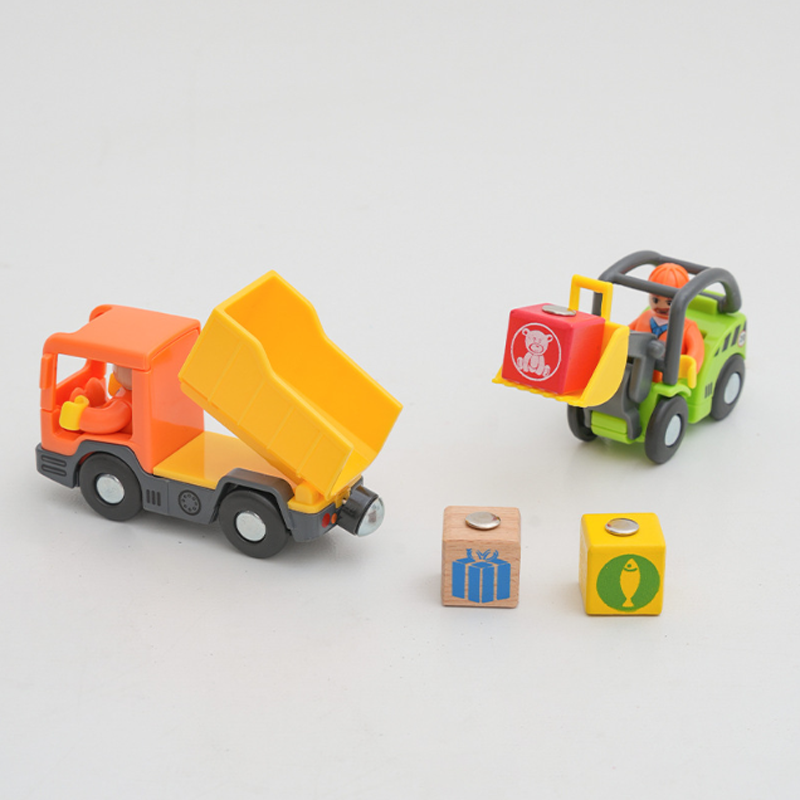 Wooden Construction Crane Toy  - Toy Train Track Set recensione e prezzo