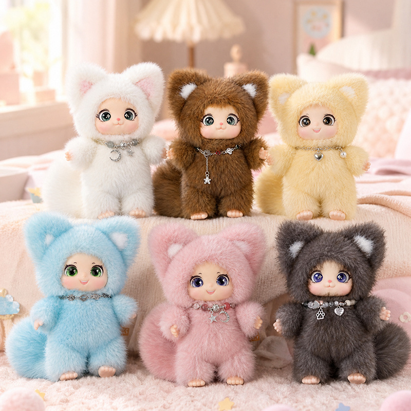18cm New Cute Family Fox Plush - Kids Toys Doll recensione e prezzo