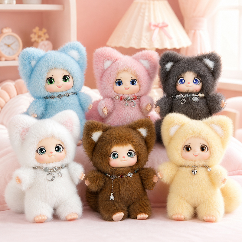 18cm New Cute Family Fox Plush - Kids Toys Doll recensione e prezzo