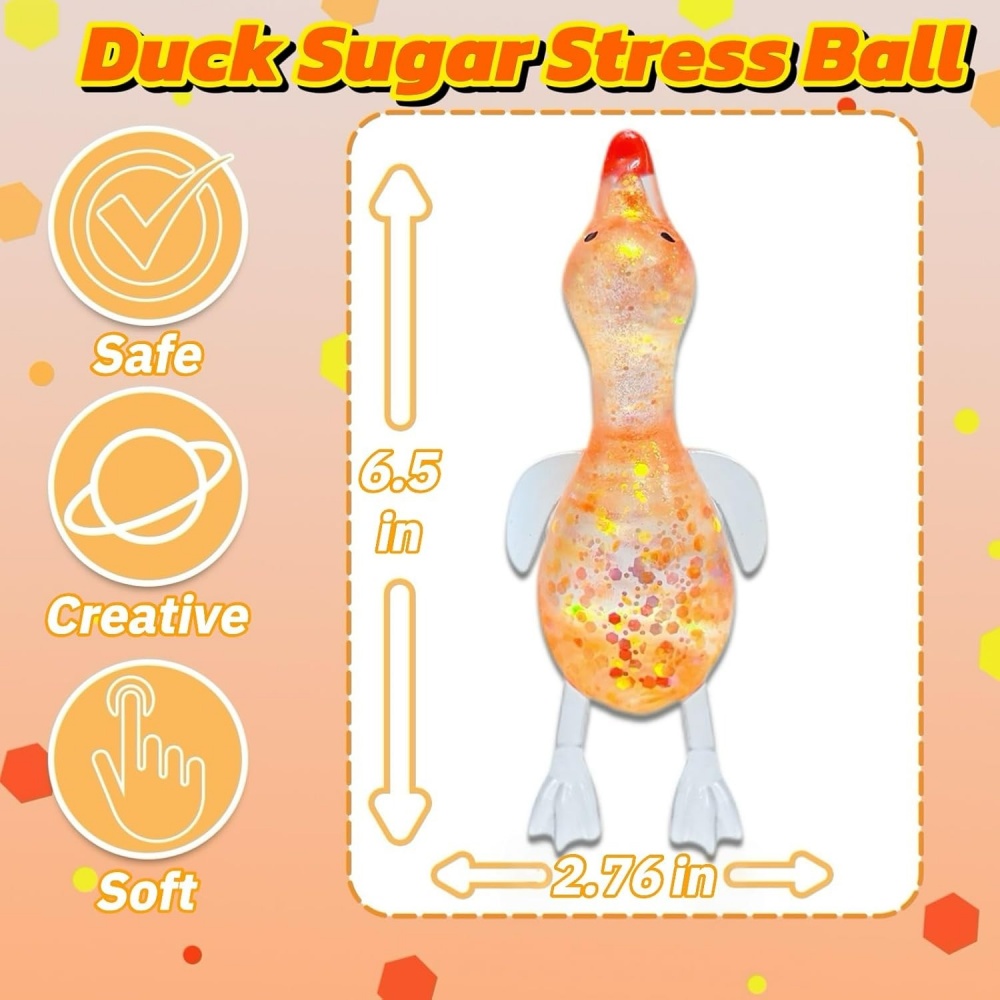Duck Sugar Stress Ball Squishy - Kids Toys Basket recensione e prezzo