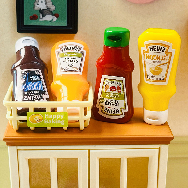 4Pcs Dollhouse Miniature Straw - Kids Toys Kitchen recensione e prezzo