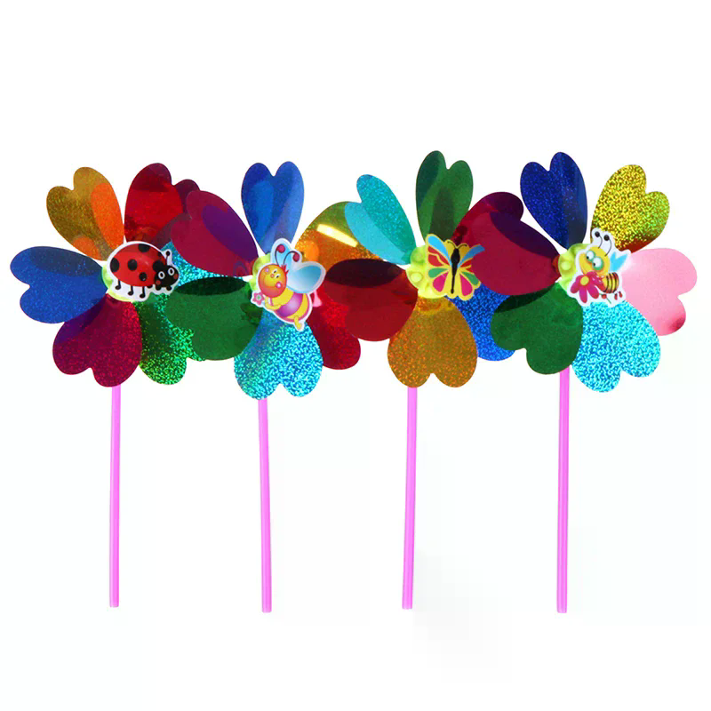 Colorful Sequins Windmill Wind - Kids Yard Toys recensione e prezzo